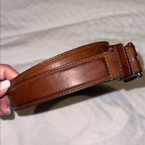 Men's Brown Leather Belt